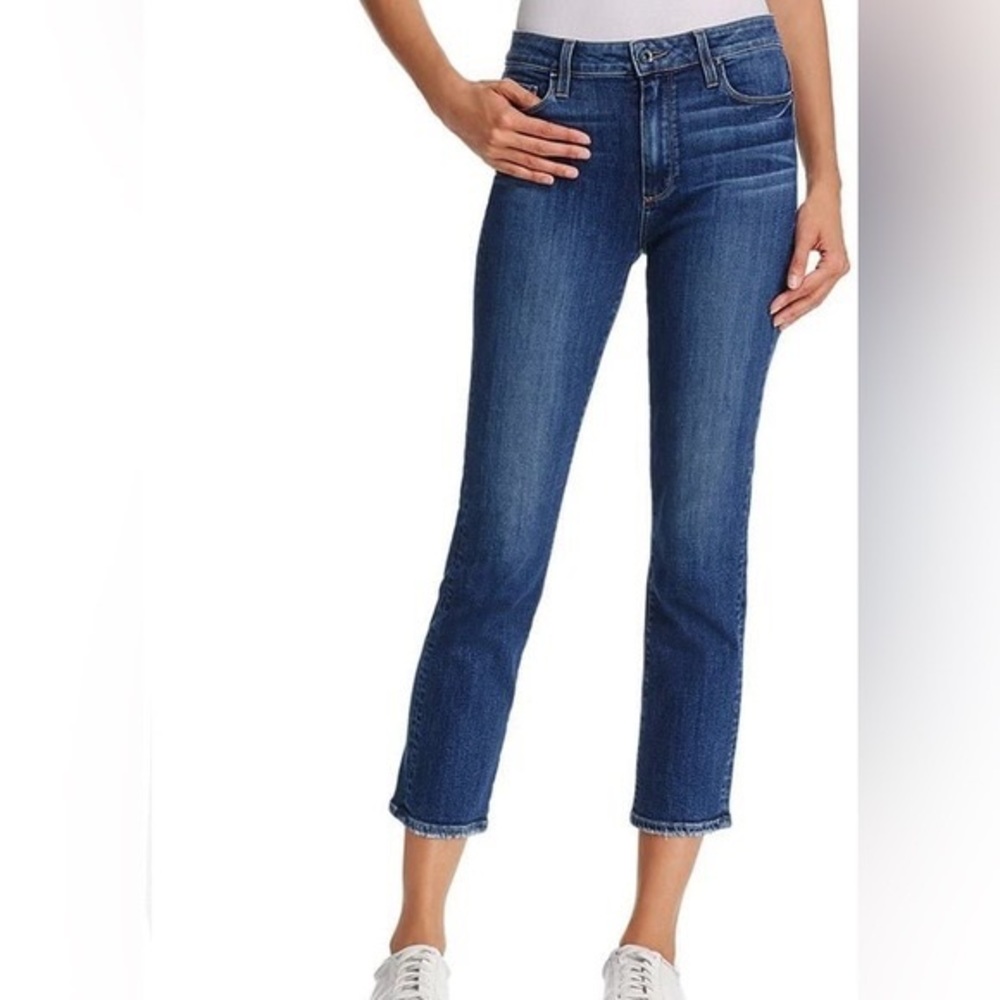 Paige Jacqueline Straight Leg Jeans Sz 25